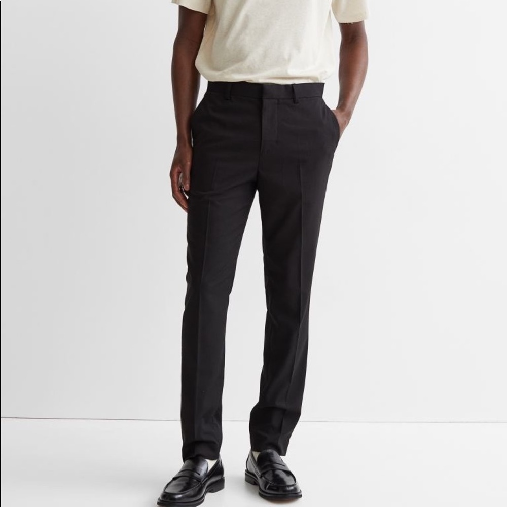 Men’s Skinny Suit Pants